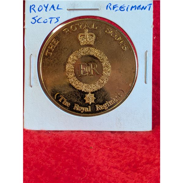 ROYAL SCOTS REGIMENT MEDALLION