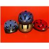 Image 1 : Bell bicycle helmets.