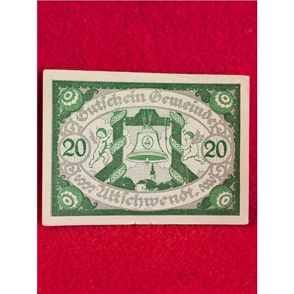 ANTIQUE 1920'S AUSTRIAN CURRENCY