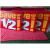 Image 2 : SALE 1/2 PRICE SIGNS 31”x 23”