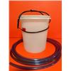 Image 1 : plastic bucket and tubing