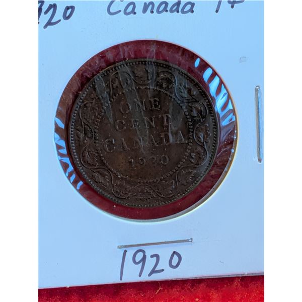 1920 CANADIAN PENNY
