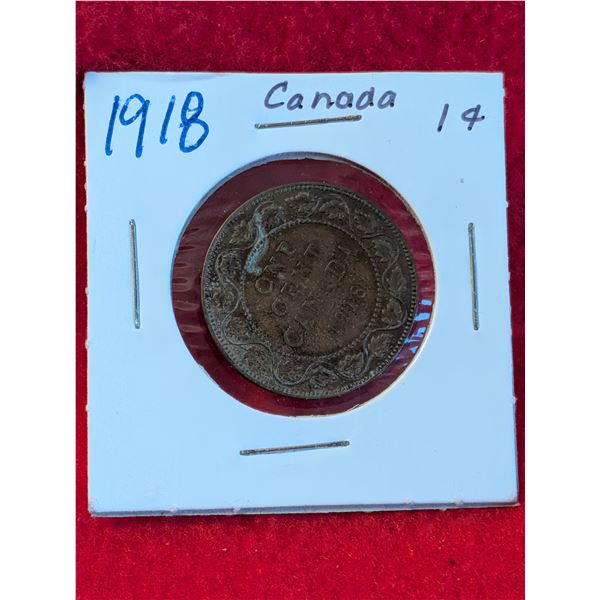 1918 CANADIAN PENNY