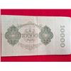 Image 2 : 10,000 GERMAN MARK ANTIQUE 1920'S CURRENCY