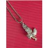 Image 2 : Gold plated Flying Eagle necklaces