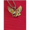 Image 5 : Gold plated Flying Eagle necklaces