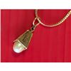 Image 1 : Gold plated Bell Pearl necklace