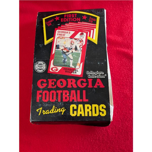 FOOTBALL CARDS UNIVERSITY OF GEORGIA