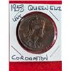 Image 1 : 1953 QUEEN ELIZABETH CORONATION COIN