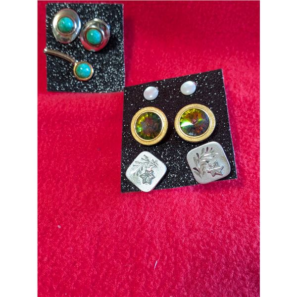 VINTAGE CUFFLINKS & TIE CLIPS