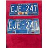 Image 1 : EXPO 1986 BC LICENSE PLATES