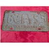 Image 2 : 1971 SASKATCHEWAN FARM LICENSE PLATE