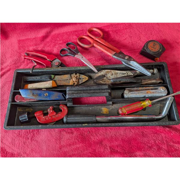 TRAY OF TOOLS