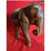 Image 2 : VINTAGE TEAK WOOD ELEPHANT