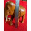 Image 3 : VINTAGE TEAK WOOD ELEPHANT