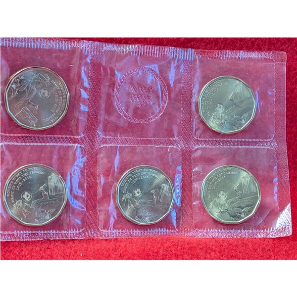 1916-2016 CANADIAN DOLLAR COMMEMORATING WOMENS RIGHT TO VOTE