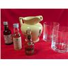 Image 1 : DEWAR'S WATER PITCHER, WHISKEY TUMBLERS & 3 SAMPLERS