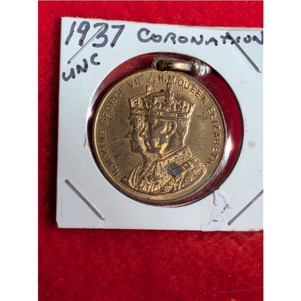 1937 CORONATION COIN KING GEORGE