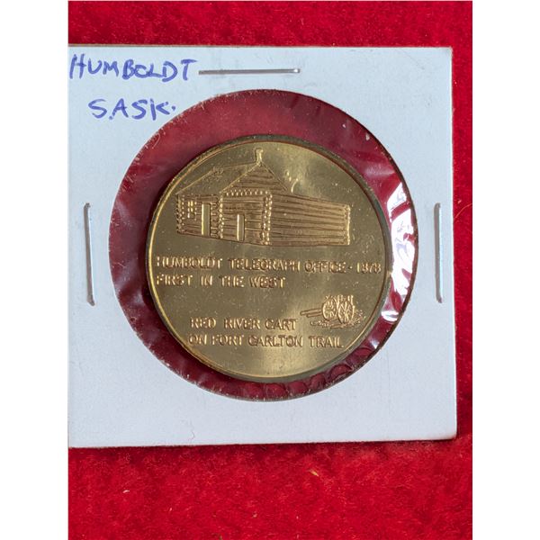HOMBOLT SASKATCHEWAN SOUVENIR COIN