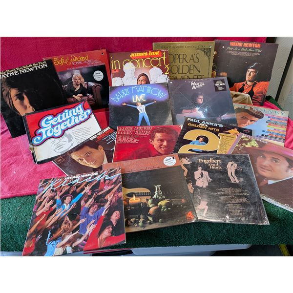 15 VINTAGE RECORDs
