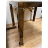 Image 2 : Brass Side Table with Stone Inlay