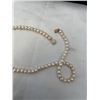 Image 2 : GENUINE CULTURED PEARL NECKLACE, ORIGINAL CLASP, IN CASE