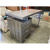 Image 2 : MODERN DESK UNIT WITH 3 DRAWER FILE CABINET