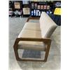 Image 2 : MCM VINTAGE OAK FRAMED LOVESEAT