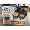 Image 1 : NINJA FOODI 8QT DUAL ZONE AIR FRYER - TESTED WORKING, RETAIL $187