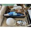 Image 2 : 2 SMALL AREA CARPETS, BOX OF HANGERS, HARD HAT AND HOUSEHOLD