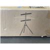 Image 2 : VIVO BLACK EASEL STUDIO TV STAND