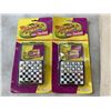 Image 2 : CASE OF NEW MINI ROAD GAME CHCKER SETS