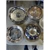 Image 2 : VINTAGE SILVERPLATE SERVING ITEMS