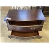Image 2 : 2 DRAWER BOWED FRONT STORAGE CABINET