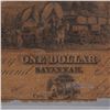 Image 3 : 1886 $1 Merchants and Planters Bank of Georgia  Banknote