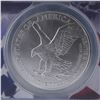 Image 2 : 2021-W US 1oz Silver Eagle, ANACS MS70 (T-2) First Strike Burnished