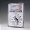 Image 1 : 2022-P Australia Kookaburra Silver Dollar Coin NGC Graded MS 70