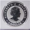 Image 4 : 2022-P Australia Kookaburra Silver Dollar Coin NGC Graded MS 70