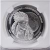 Image 2 : 2023 Oglala Lakota Sioux Nation Dollar Coin NGC Graded PF 7 Ultra Cameo
