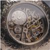Image 5 : Rolex Geneve Skeleton Pocket Watch with Sterling Silver Moose Motif Case