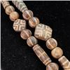 Image 3 : 2pc African Batik Bone Bead Necklaces