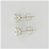 Image 3 : Pair of Diamond Stud Earrings, 14K, 2.02 CTW
