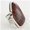 Image 6 : Sterling Silver Mahogany Obsidian Statement Ring