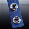 Image 4 : Swarovski Crystal Slake Dark Blue Dot Bracelet