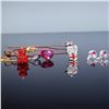 Image 1 : 4pc Swarovski Crystal Necklaces, Earrings, and Charm