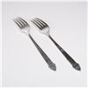 Image 2 : 2pc Oneida Sterling Silver Dinner Forks, King Cedric