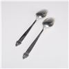 Image 2 : 2pc Oneida King Cedric Sterling Silver Teaspoons