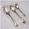3pc Gorham Sterling Melrose Serving Set, Solid & Slotted Spoons
