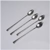 4pc Towle Sterling Silver Candlelight Iced Tea Spoons