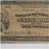 Image 2 : 1918 $1 Federal Reserve New York "Flying Eagle" Banknote